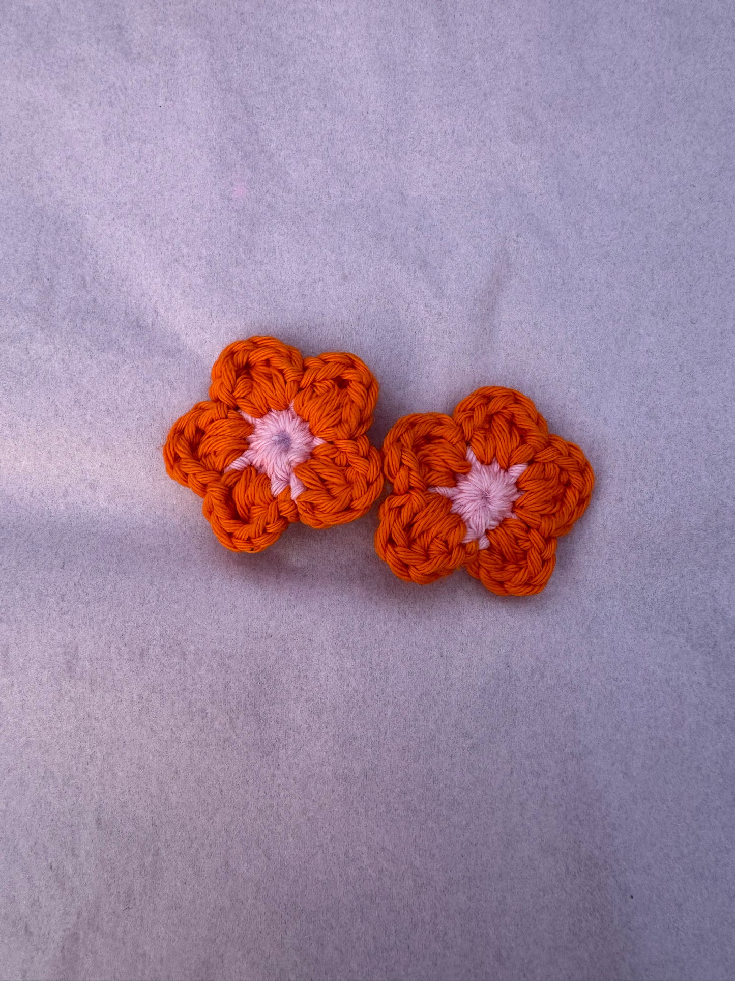 Flower earrings